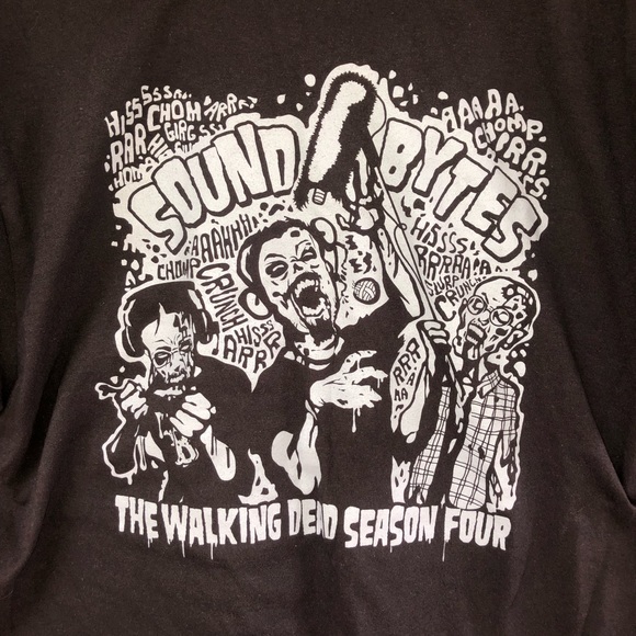 2013 Walking Dead sound crew t-shirt - Picture 4 of 5